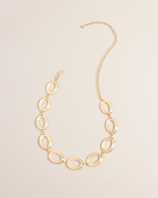 Styling Obsession Oval Chain-Link Belt