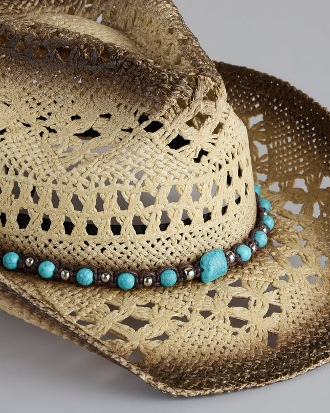 Sun Chaser Straw Cowboy Hat