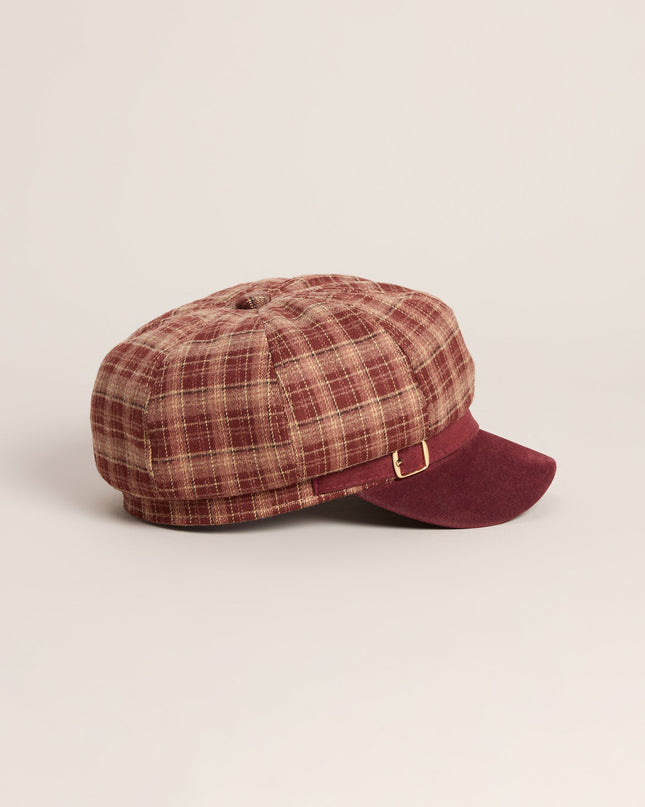 Autumn Edit Plaid Cabby Cap