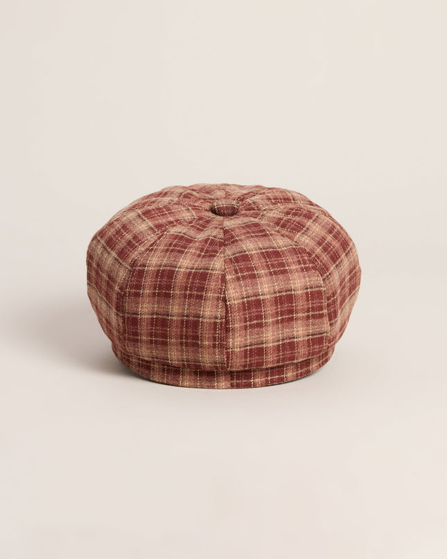 Autumn Edit Plaid Cabby Cap
