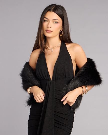 Ms. Diva Faux Fur Shawl