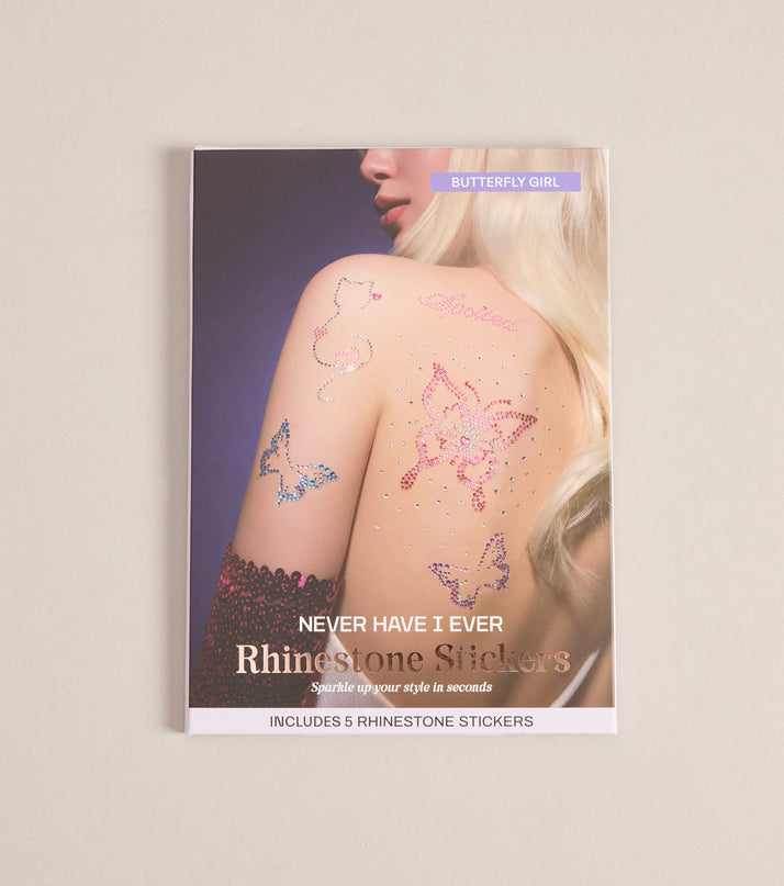 Flirty Little Details Rhinestone Stickers