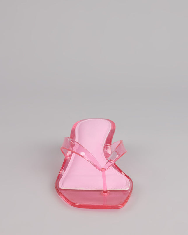 Throwback Glow Jelly Kitten Heels