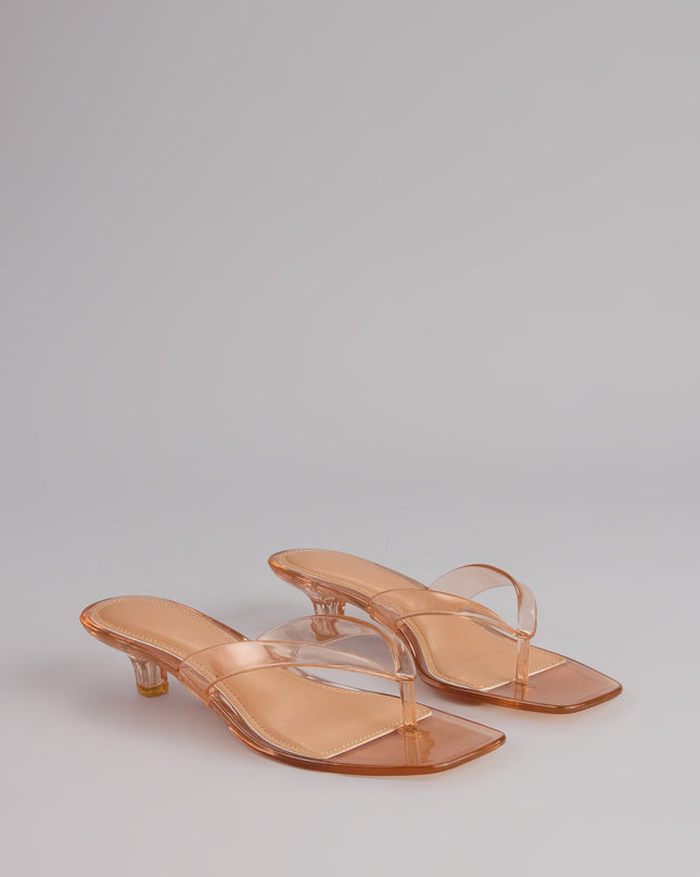Throwback Glow Jelly Kitten Heels