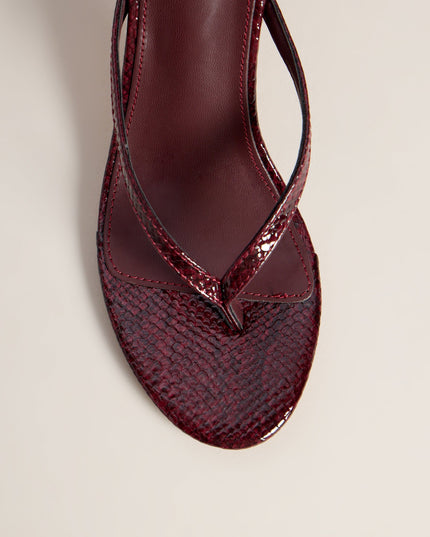 Venomous Intent Snake Thong Mules