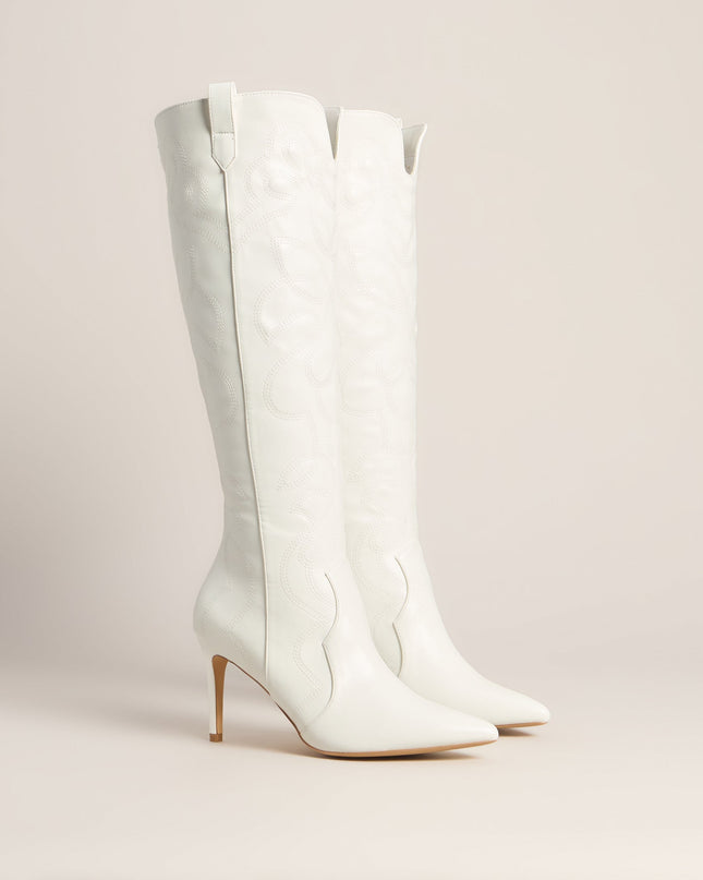 Polished Out West Stiletto Cowboy Boots