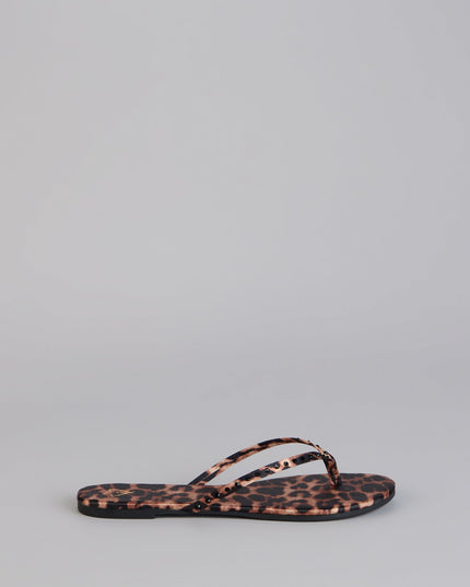 Casual Glow Satin Thong Sandals