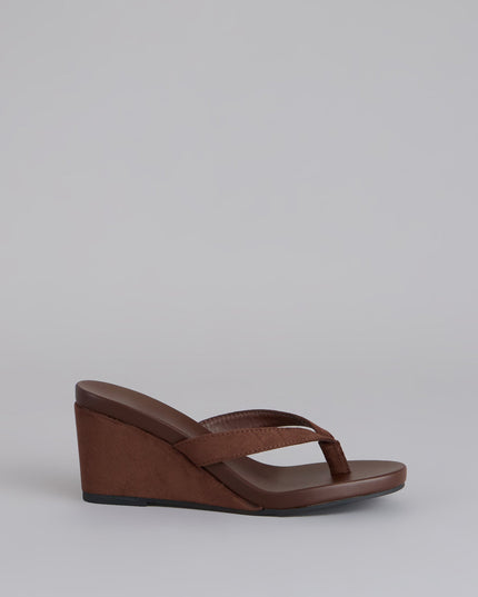 Sunny Day Chic Thong Wedge Heels